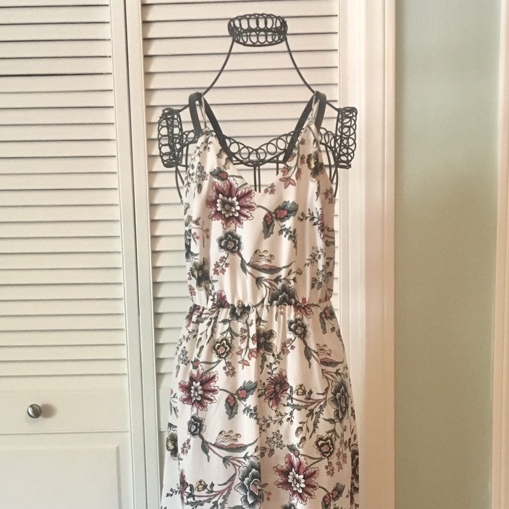 LOFT Floral Maxi Dress